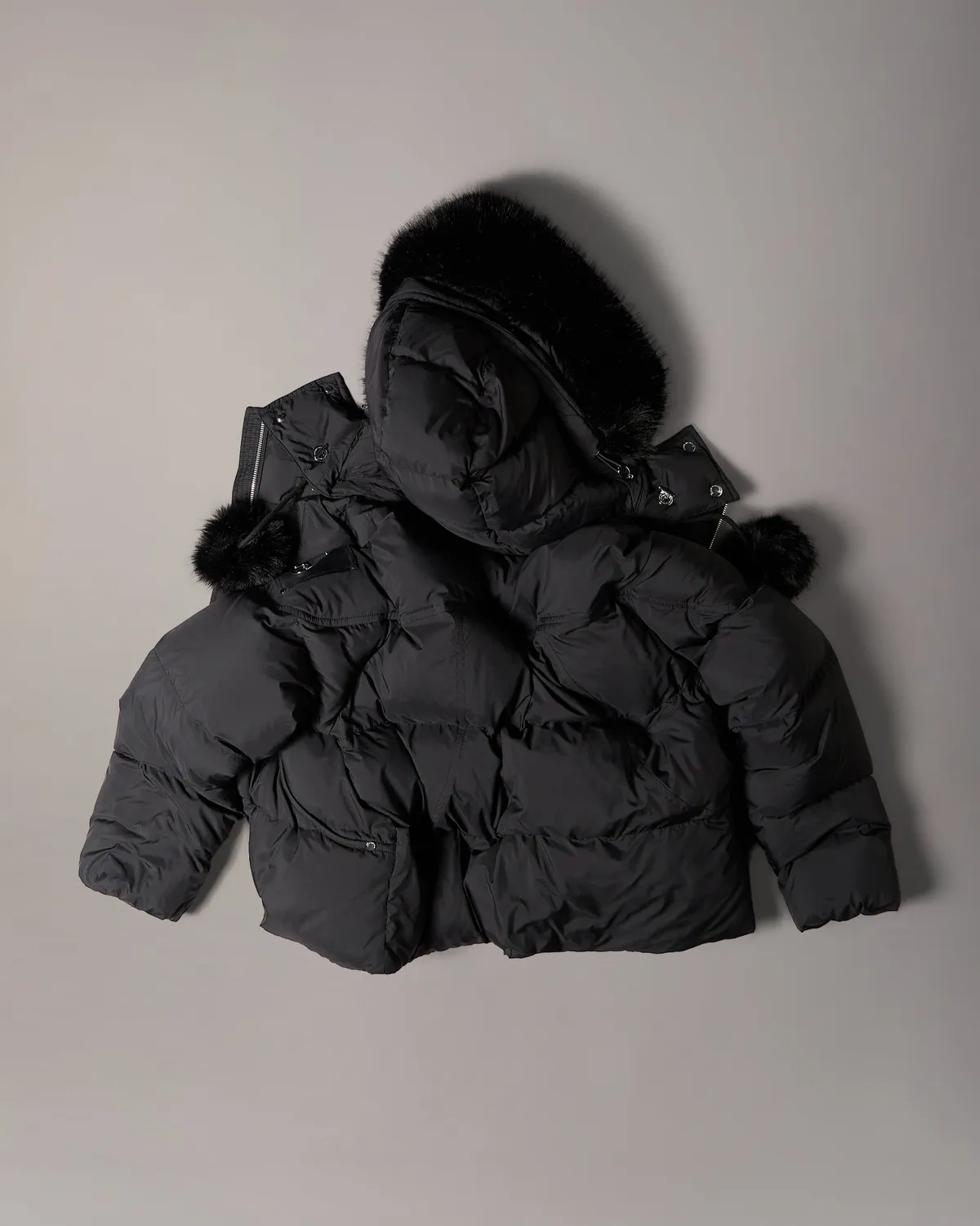 Moose Knuckles Everest doudoune capuche noir