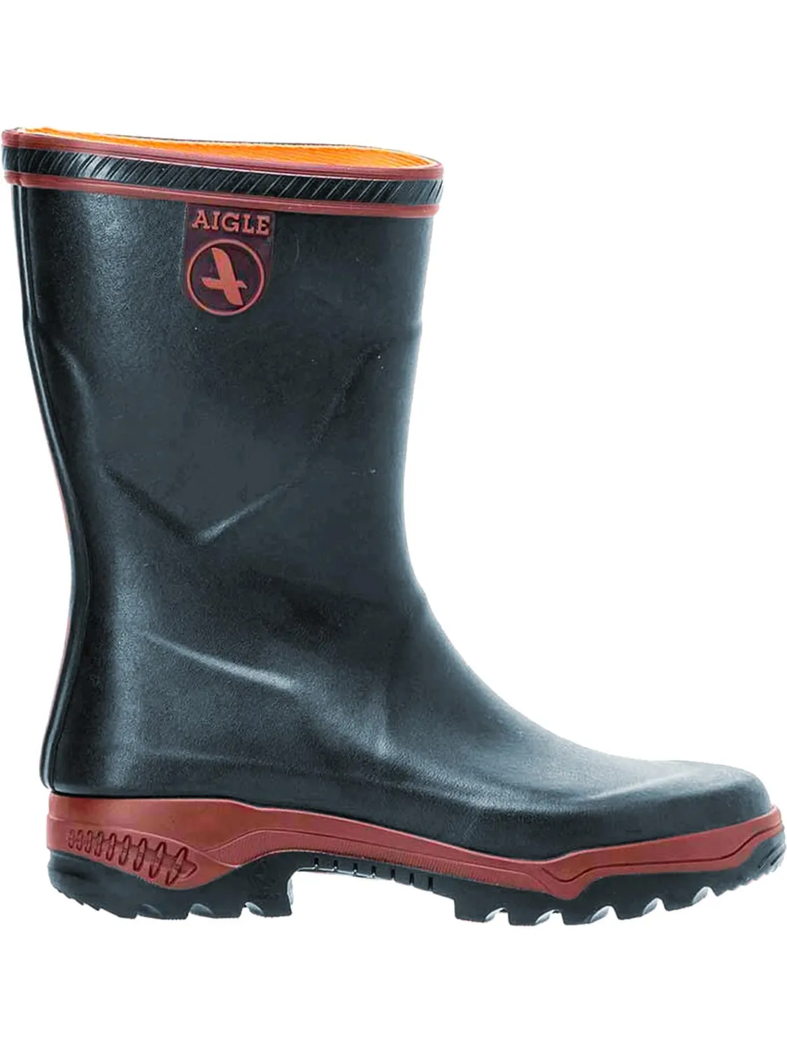 Aigle Parcours 2 bottillon chasse Bronze caoutchouc