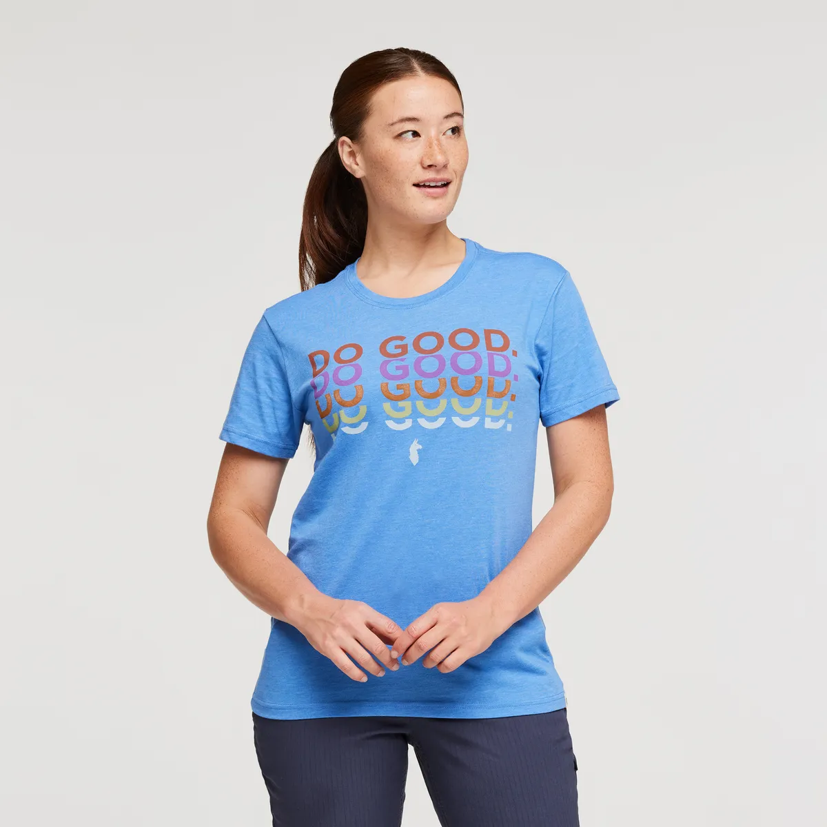 Cotopaxi Do Good Repeat t-shirt femme Lupine coton doux