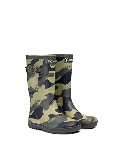 Aigle Woody-Pop Pt 2 botte pluie enfant 34 EU imprimée