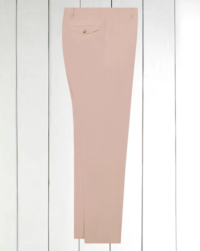 Hollington pantalon Jules ample Tencel lin écru