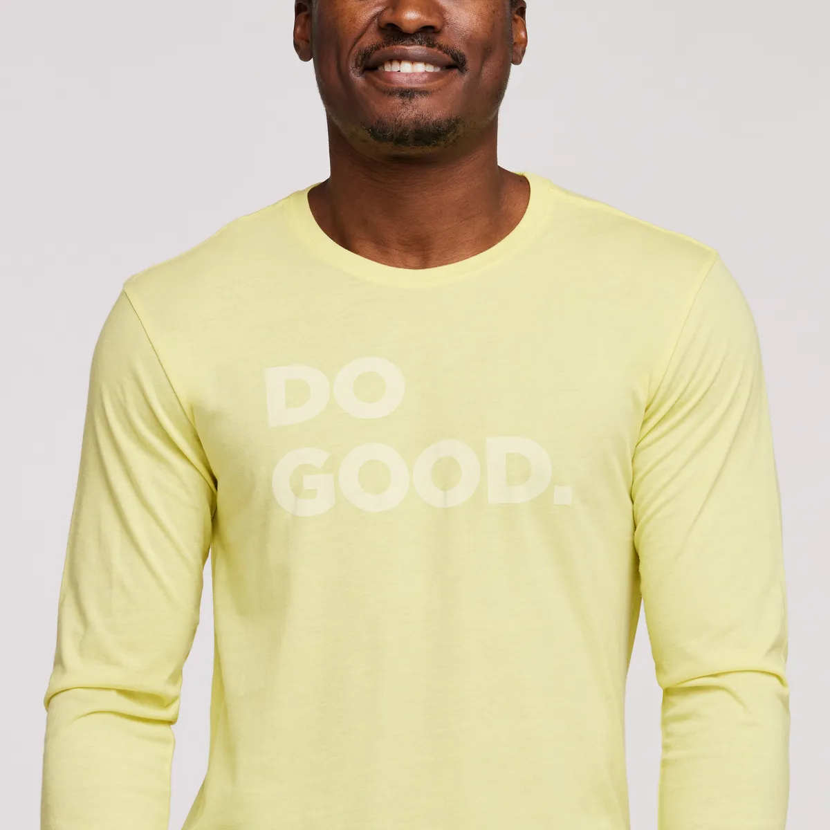 Cotopaxi Do Good t-shirt homme manches longues lemonade