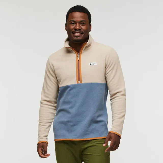 Cotopaxi Amado pull polaire homme demi-zip recyclé