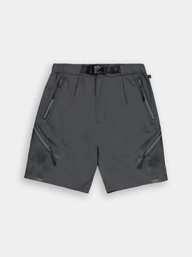 Alpha Industries Laser Cut short technique homme charcoal léger