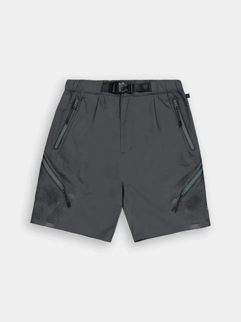 Alpha Industries Laser Cut short technique homme charcoal léger