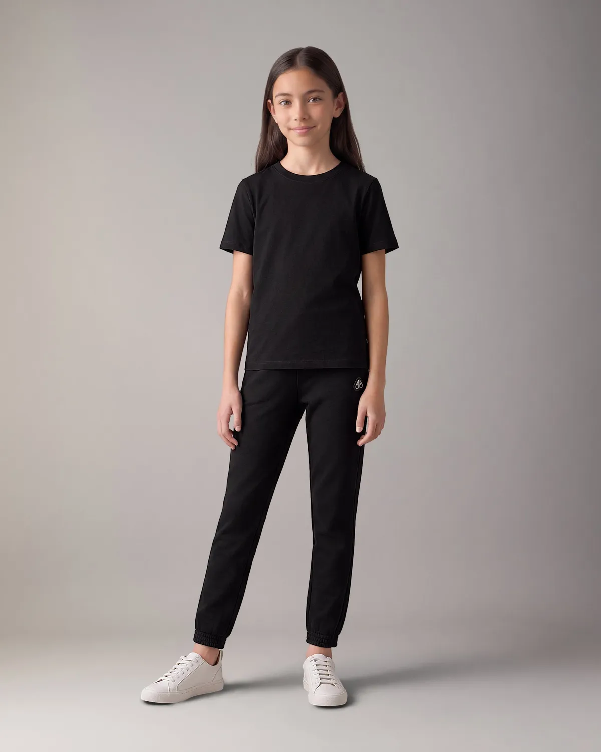 Moose Knuckles Yul jogging enfant noir doux