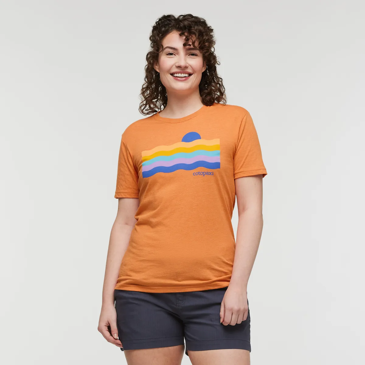 Cotopaxi Disco Wave t-shirt femme graphique rétro