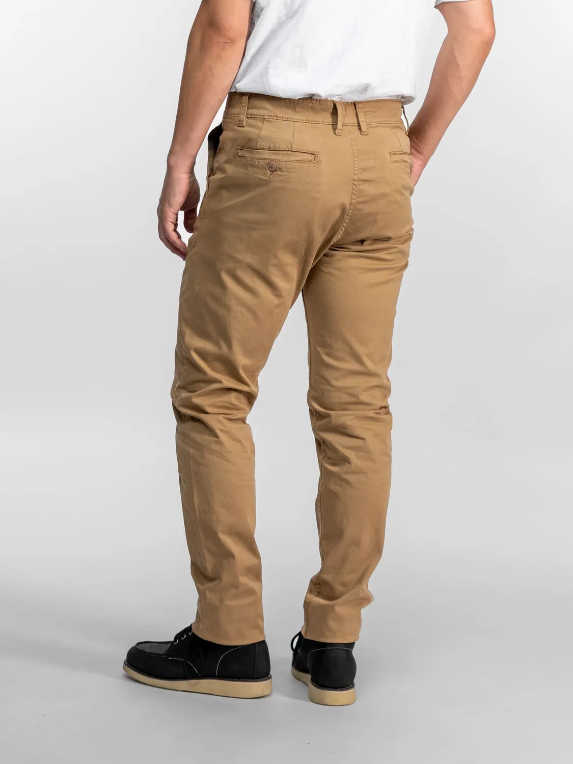 Daytona Broken pantalon chino homme noir coton doux