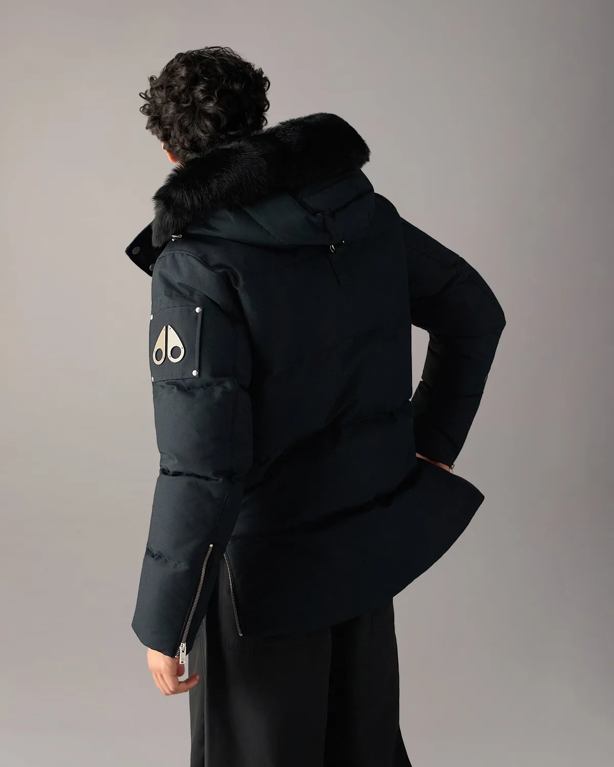 Moose Knuckles Original 3Q doudoune Navy grand froid