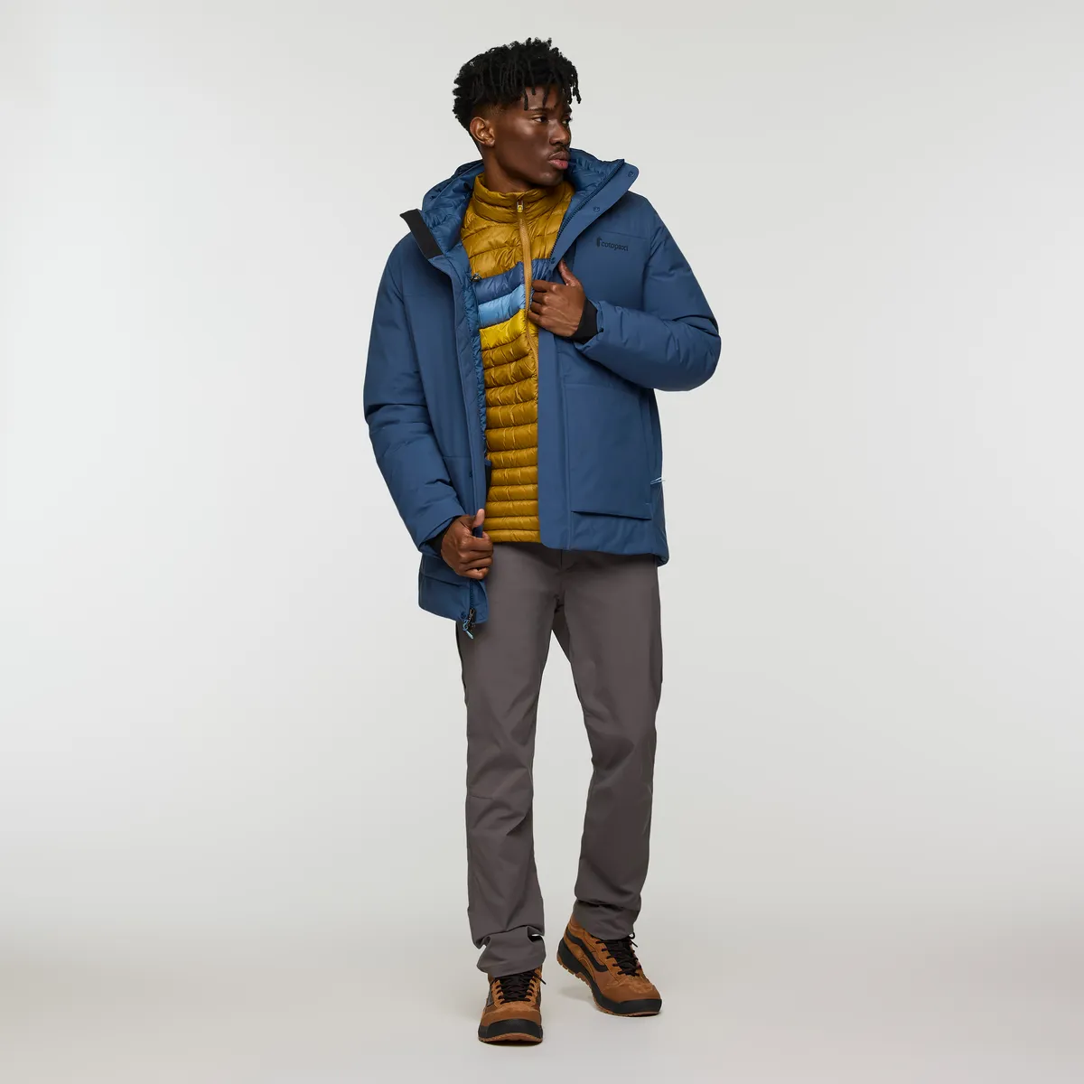 Cotopaxi Calidez parka duvet homme Deep Sea imperméable