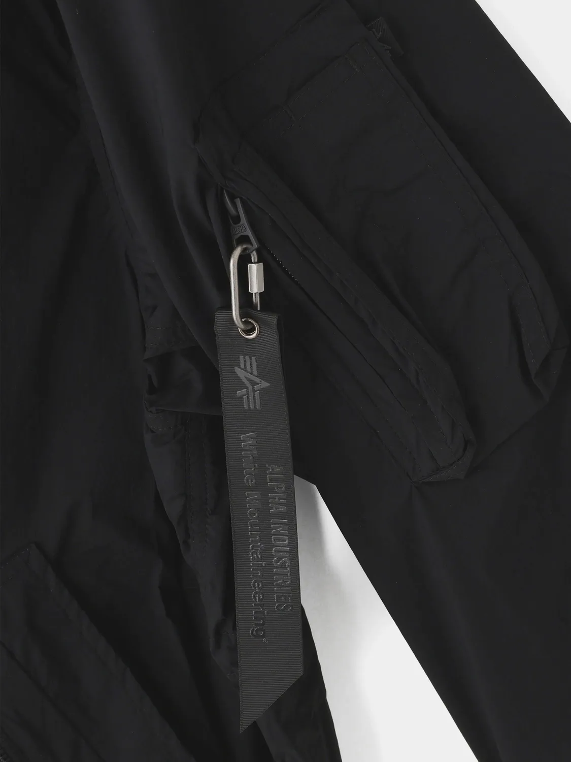 Alpha Industries White Mountaineering parka fishtail noire