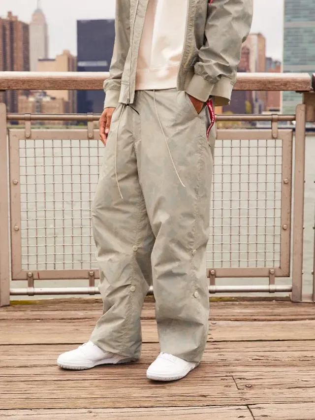 Alpha Industries Parachute pantalon ripstop limestone