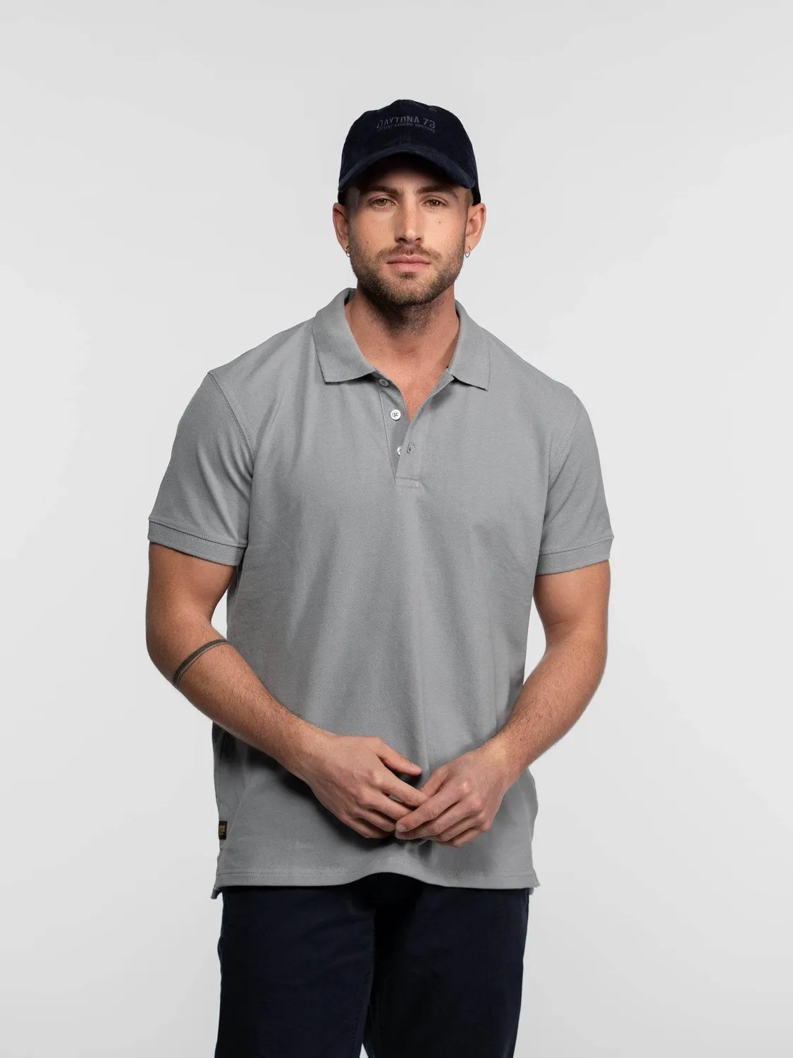 Daytona Baytown polo homme Navy coton pique respirant