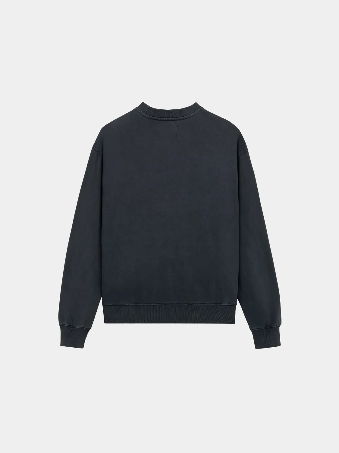 Alpha Industries Air Aux sweat col rond coton noir délavé