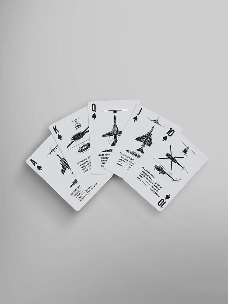 Alpha Industries Playing Cards jeu cartes woodland camo
