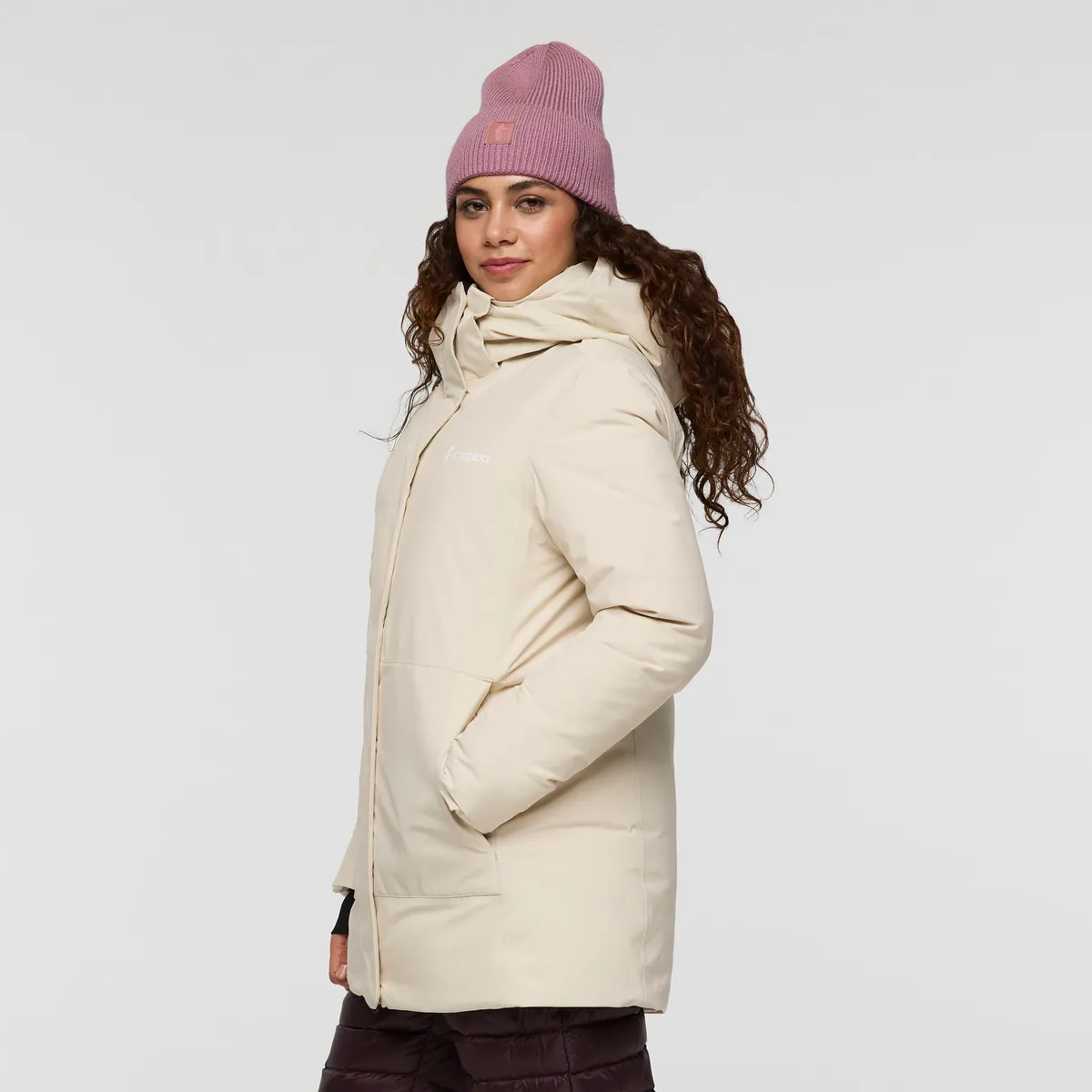 Cotopaxi Calidez Down parka femme crème étanche