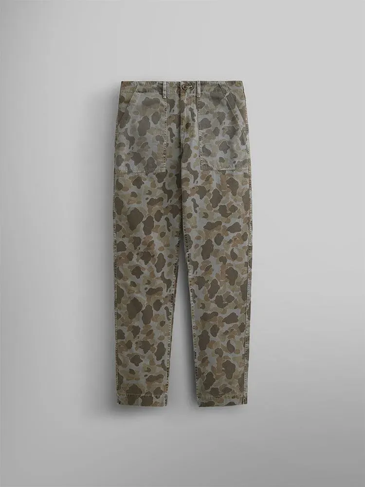 Alpha Industries Fatigue Battlewash pantalon cargo camo marron