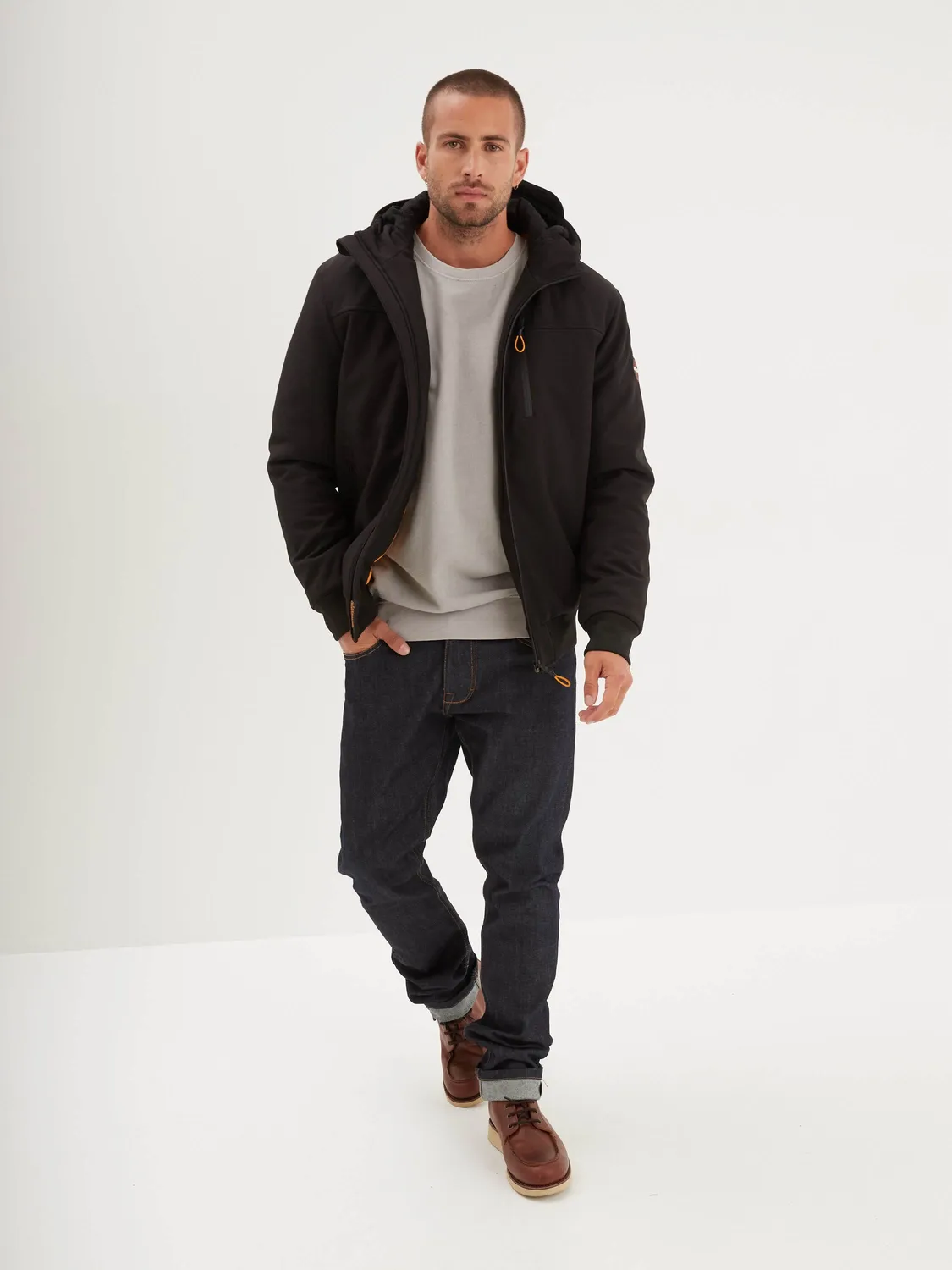 Daytona Galway parka courte homme softshell déperlante