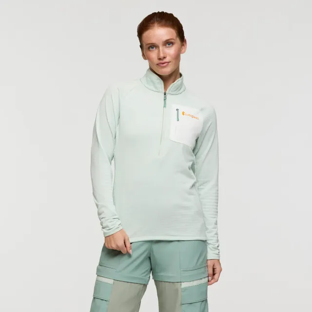 Cotopaxi Otero polaire femme Foam demi-zip technique