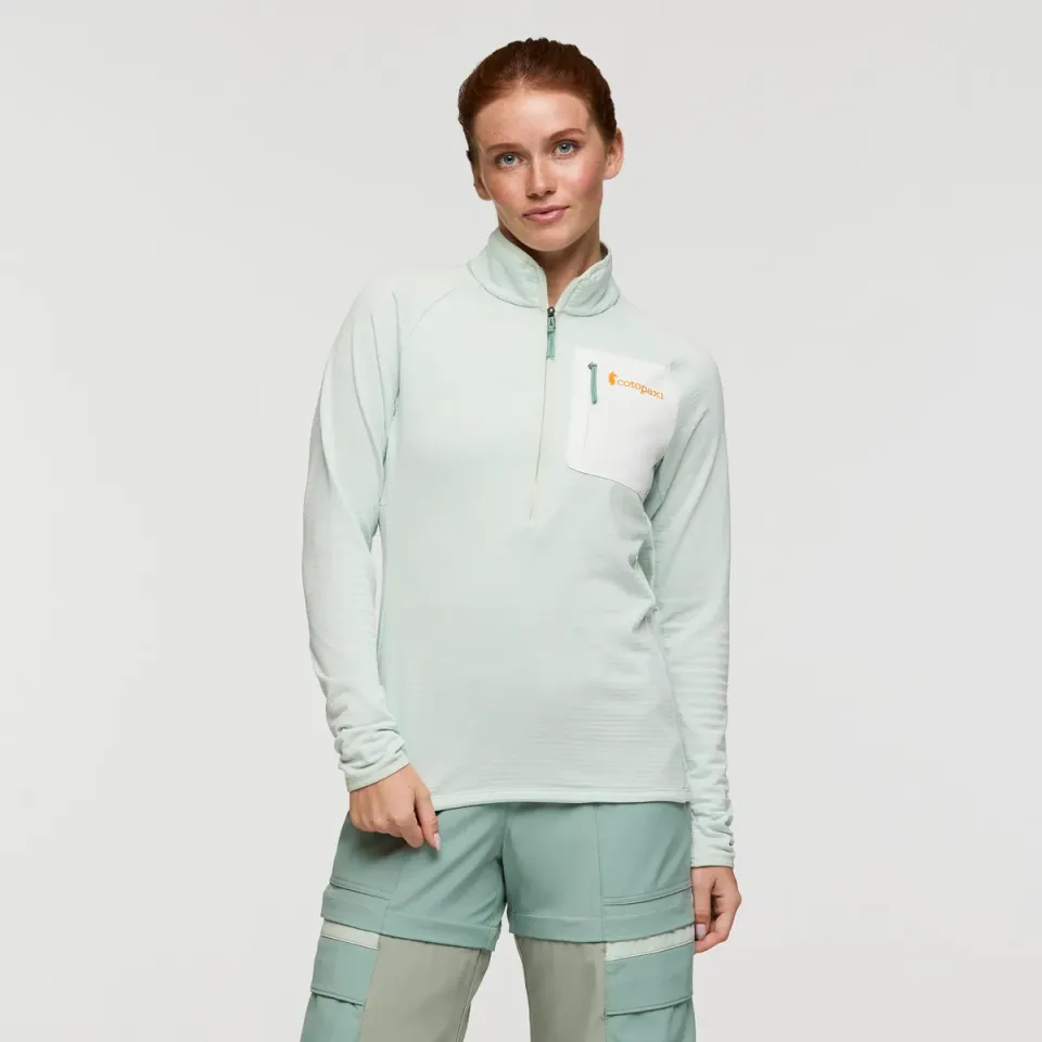 Cotopaxi Otero polaire femme Foam demi-zip technique