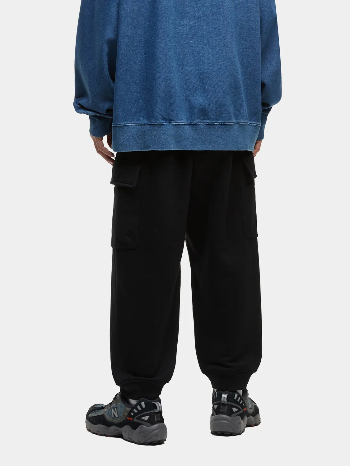 Alpha Industries UNFRM jogging cargo noir molleton