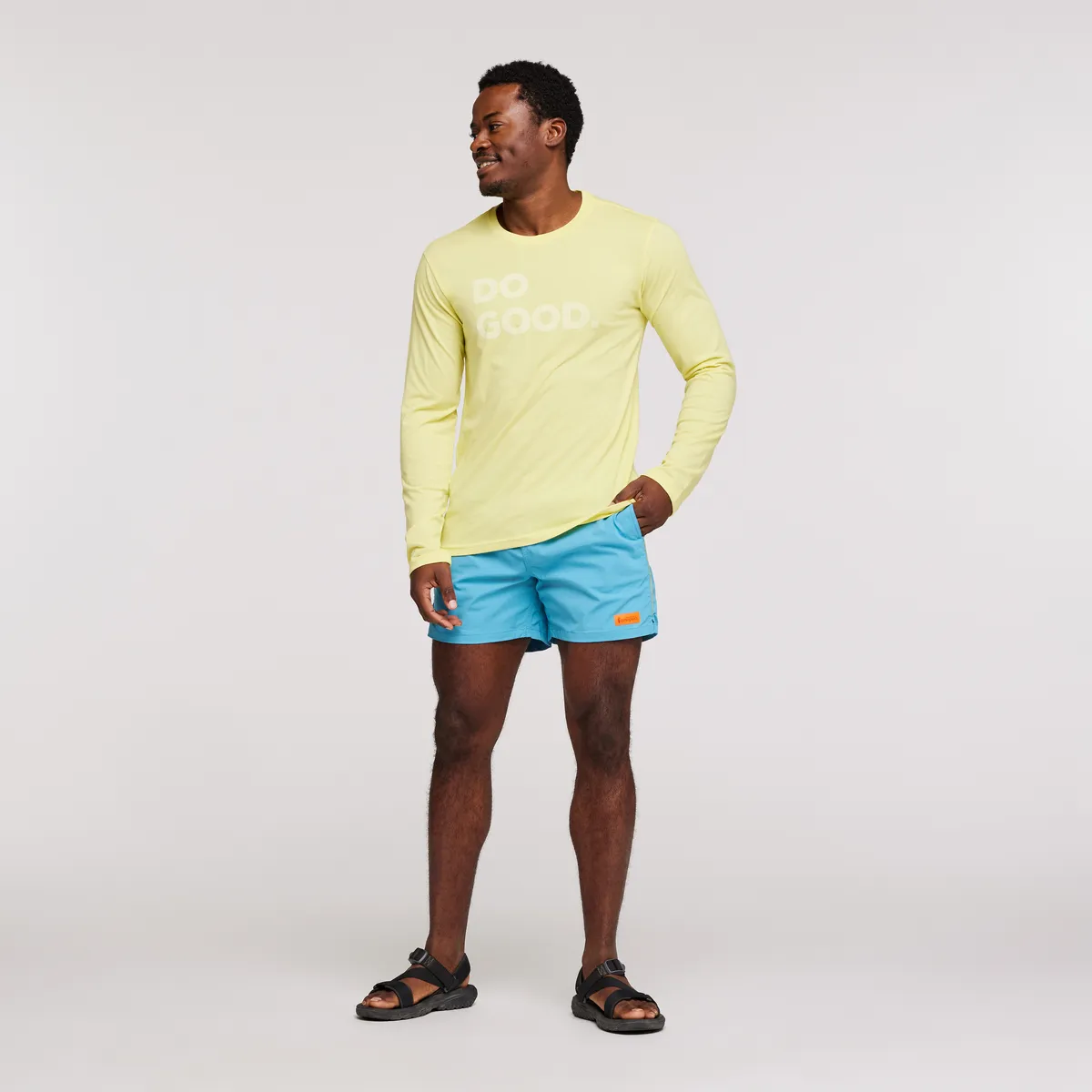 Cotopaxi Do Good t-shirt homme manches longues lemonade
