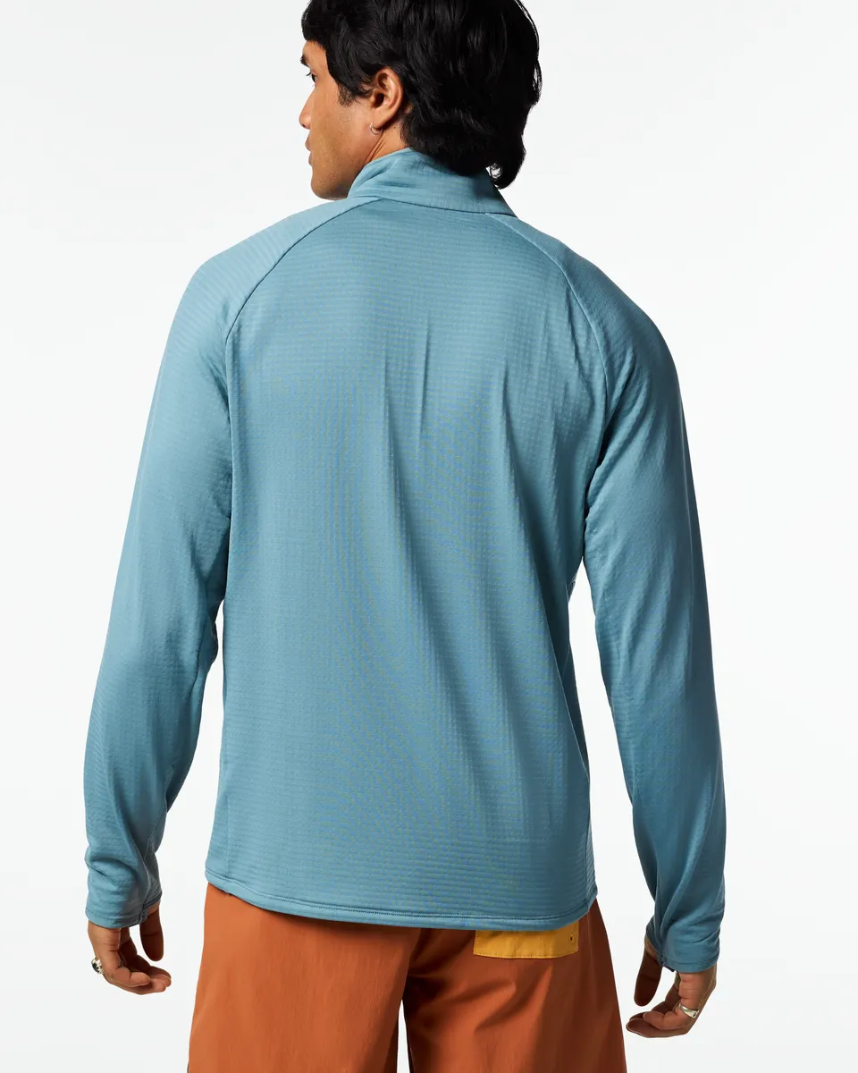 Cotopaxi Otero polaire homme Everglade demi-zip technique
