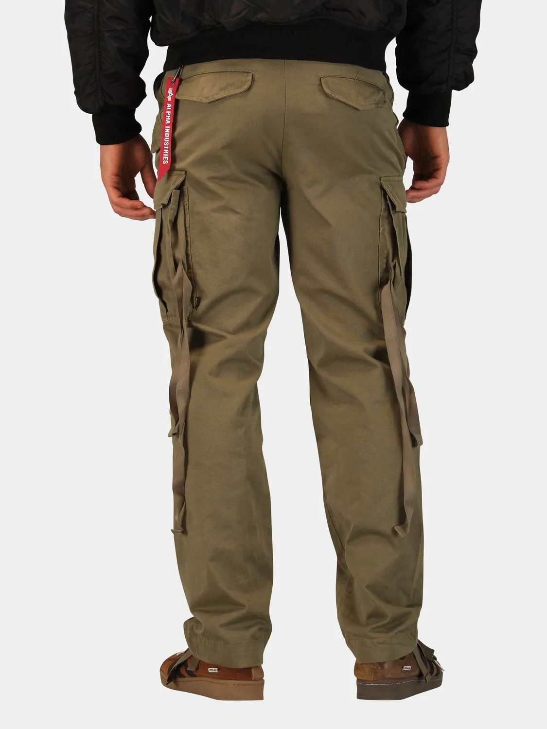 Alpha Industries M-65 pantalon cargo vert OG-107