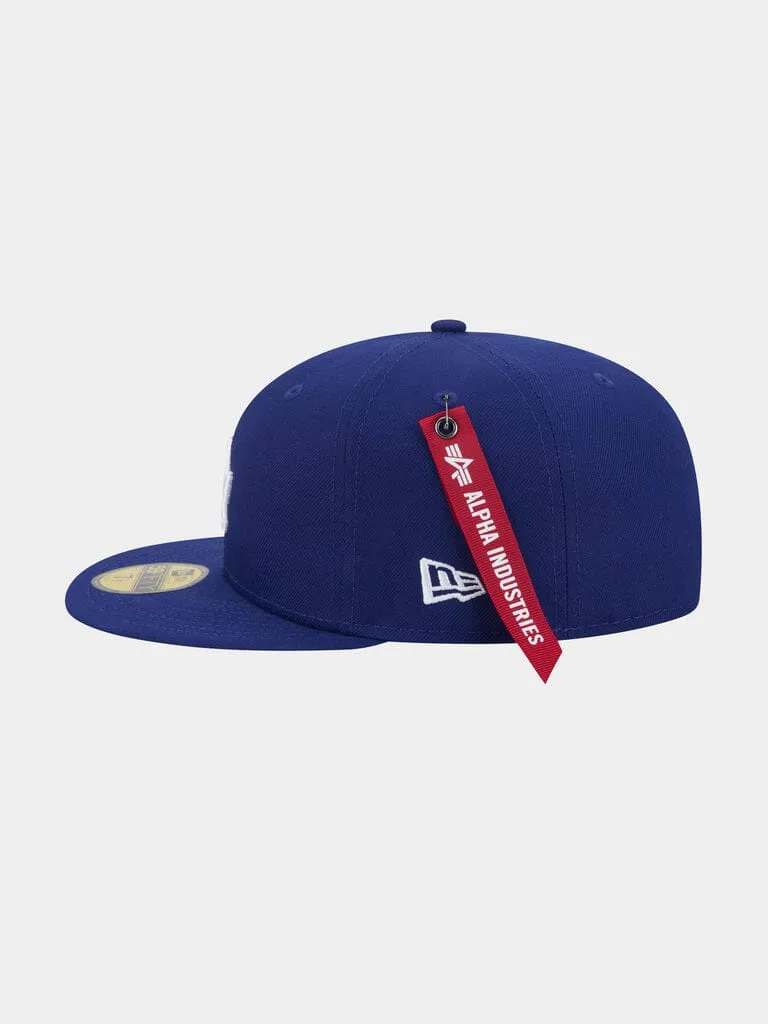 Alpha Industries Dodgers 59Fifty casquette fitted bleu royal
