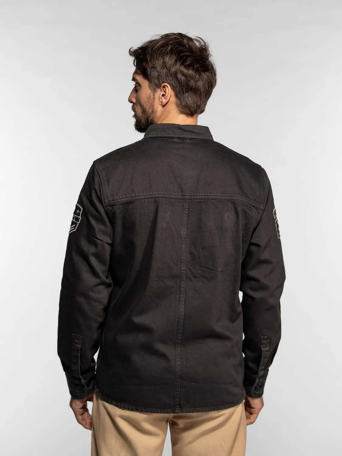 DAYTONA Wayne surchemise militaire homme denim
