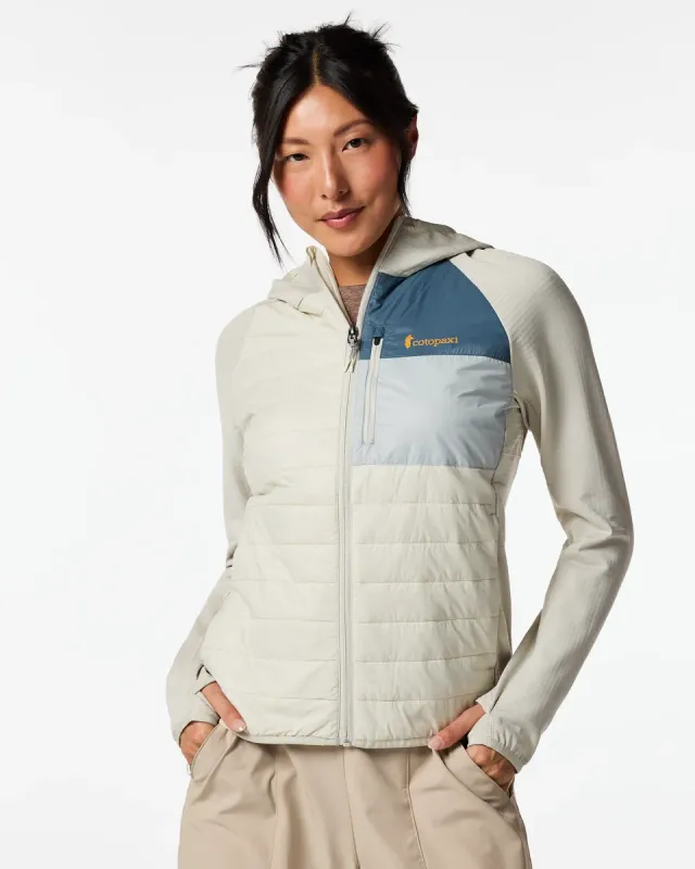 Cotopaxi Acodo Hybrid Hooded veste femme Spicy isolante