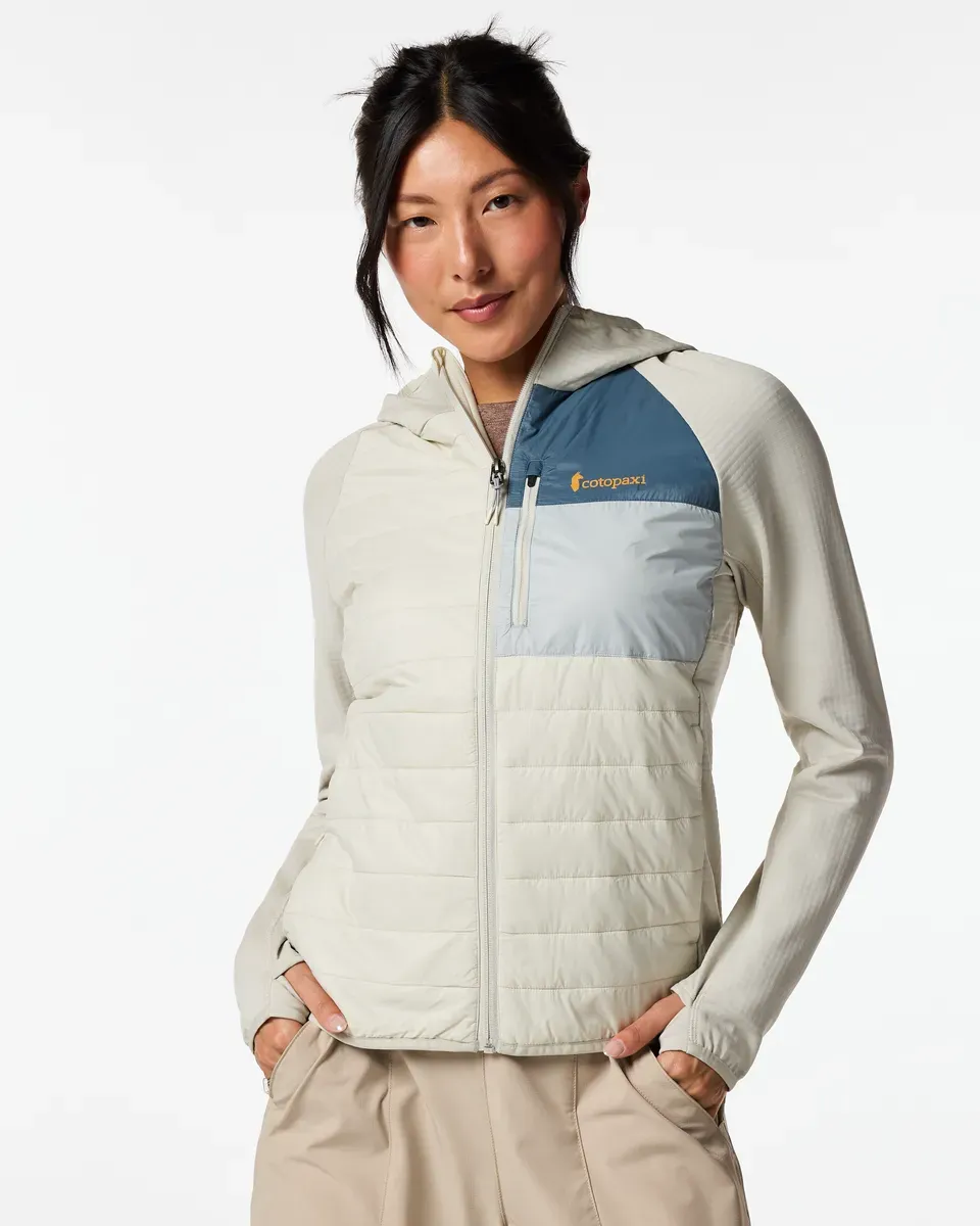 Cotopaxi Acodo Hybrid Hooded veste femme Spicy isolante