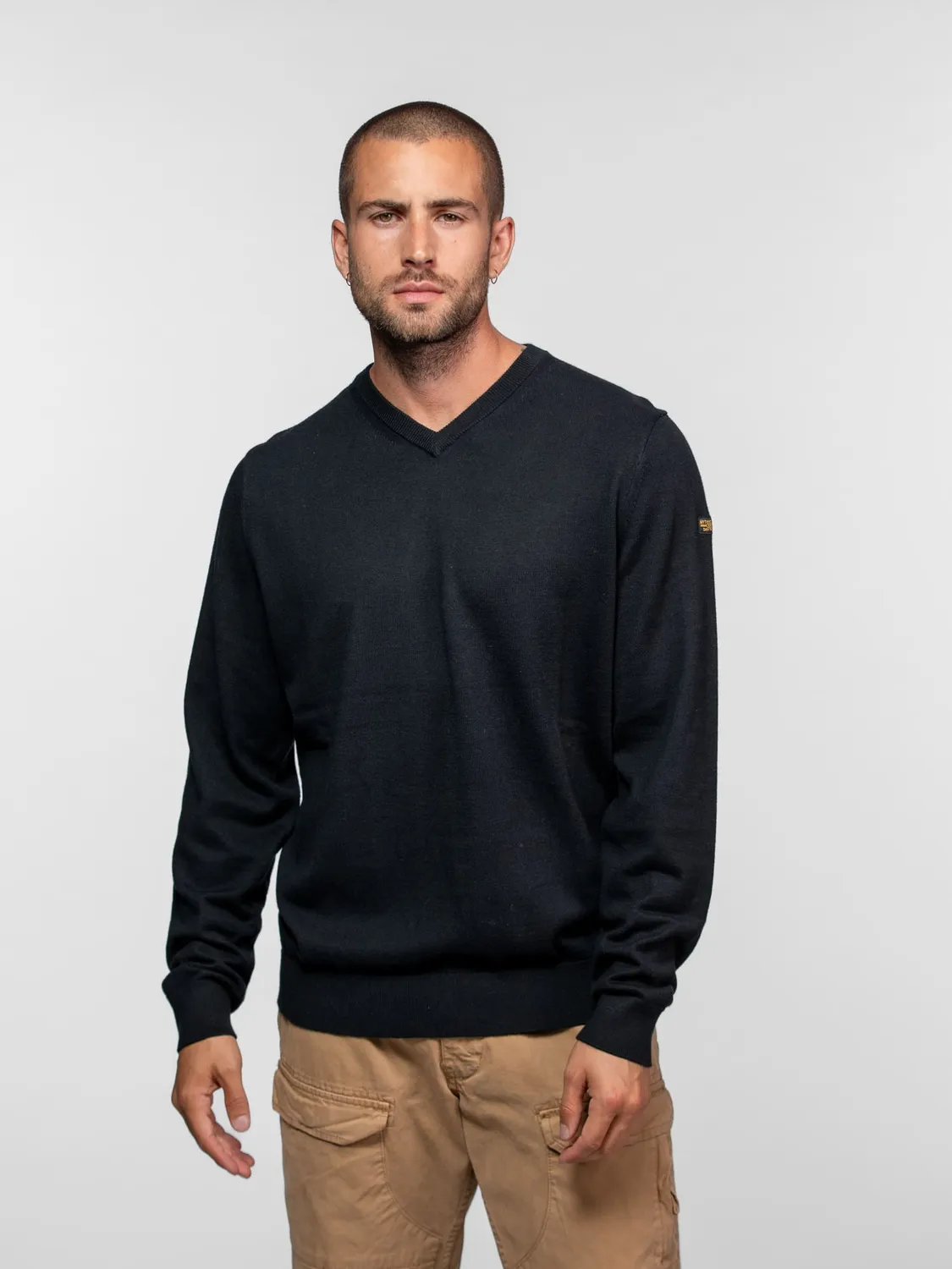 Daytona Ayulo pull homme beige cachemire coton