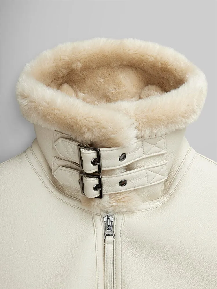 Alpha Industries B3 blouson aviateur limestone