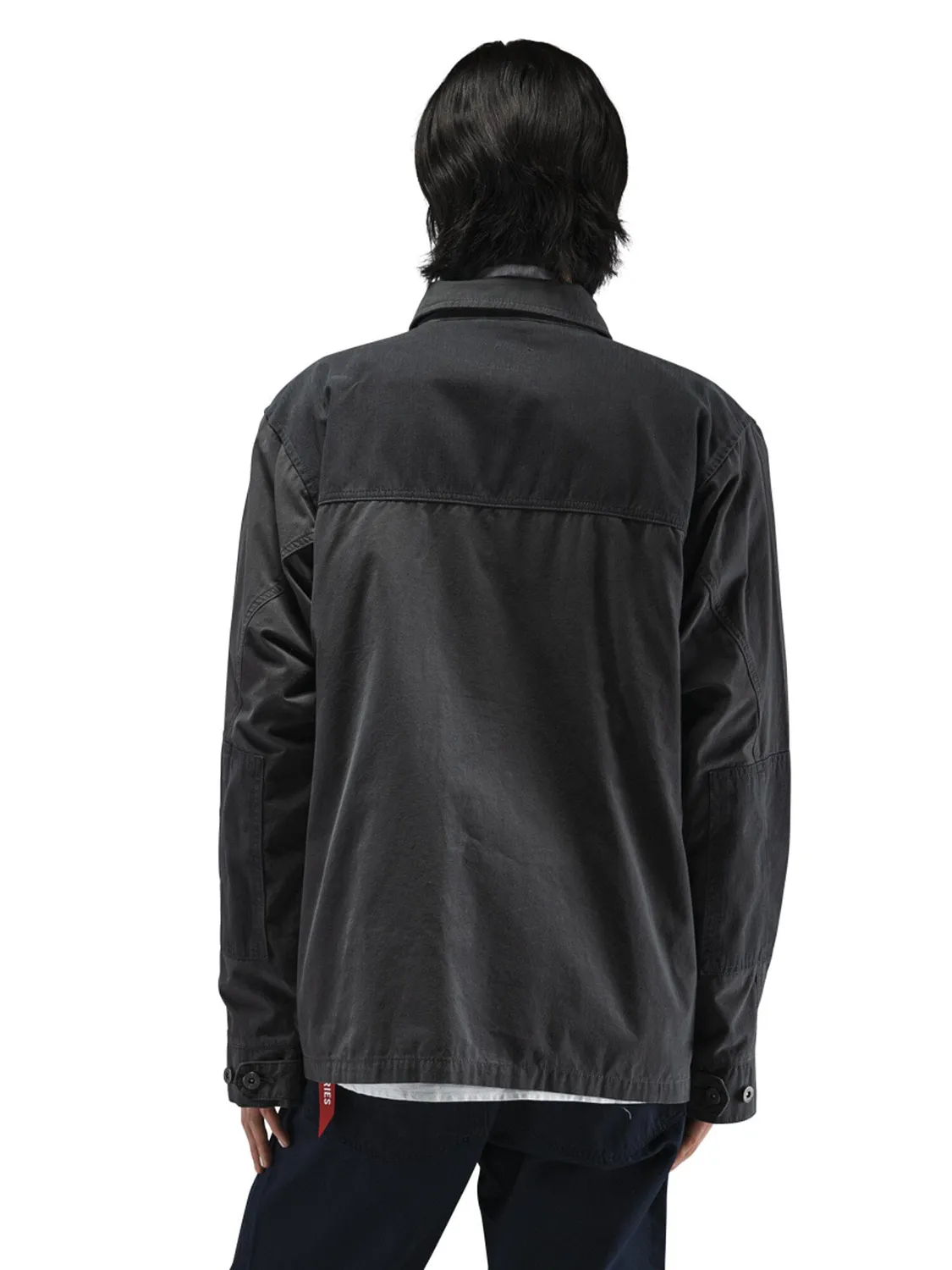 Alpha Industries P-44 surchemise charcoal manches longues