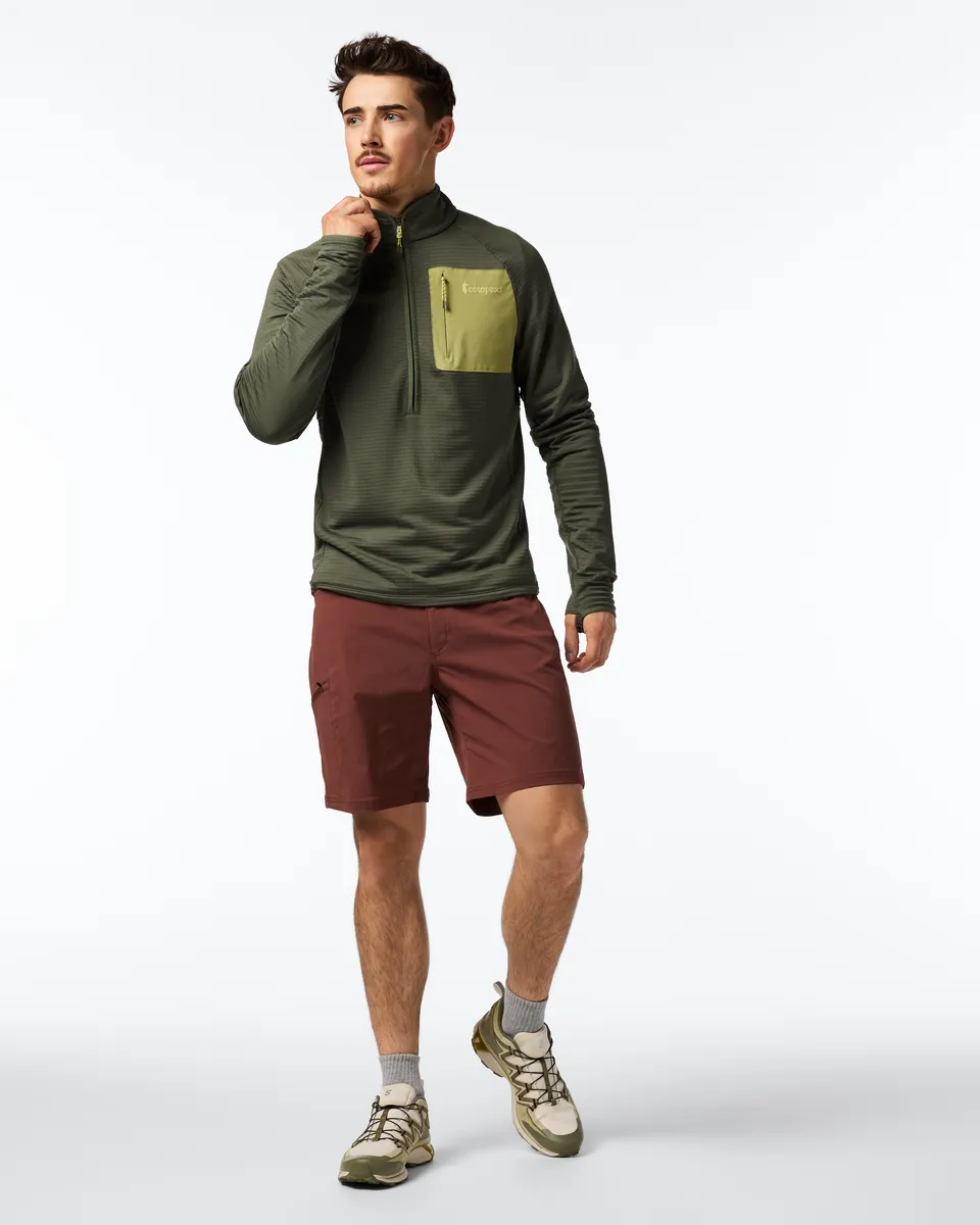Cotopaxi Otero polaire homme Everglade demi-zip technique