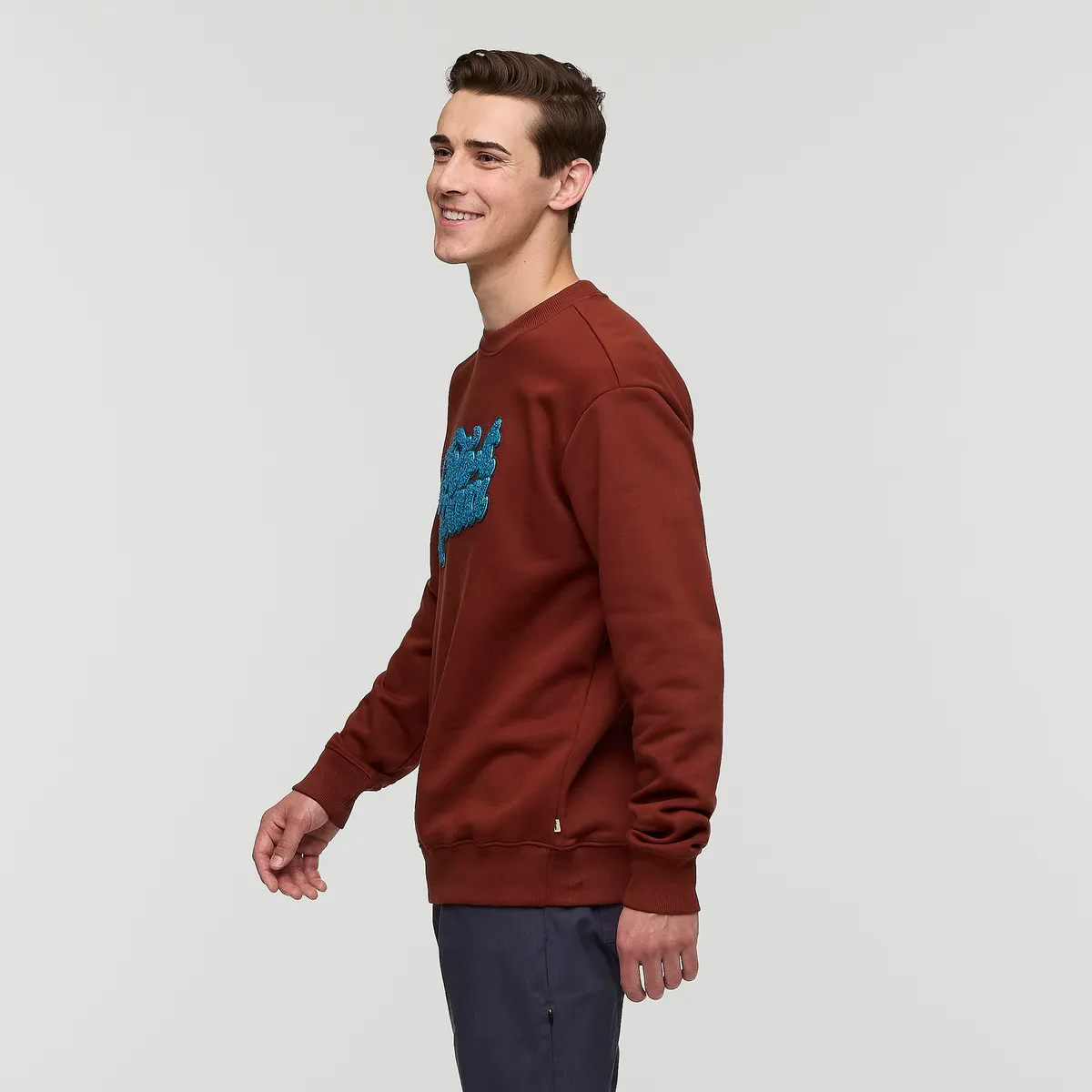 Cotopaxi Coto-Patch Crew Sweatshirt sweat homme Rusty coton