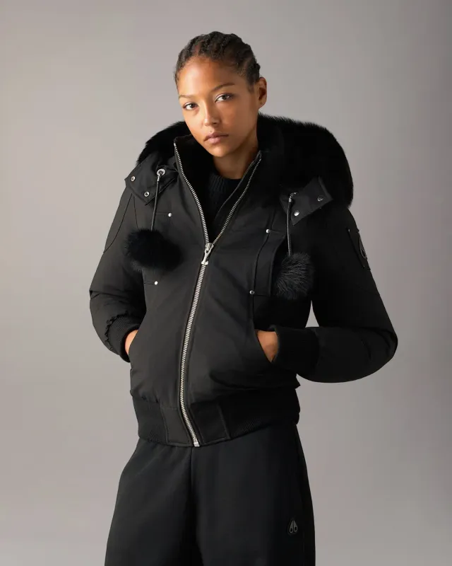 Moose Knuckles Originals Debbie Down Bomber blouson noir duvet