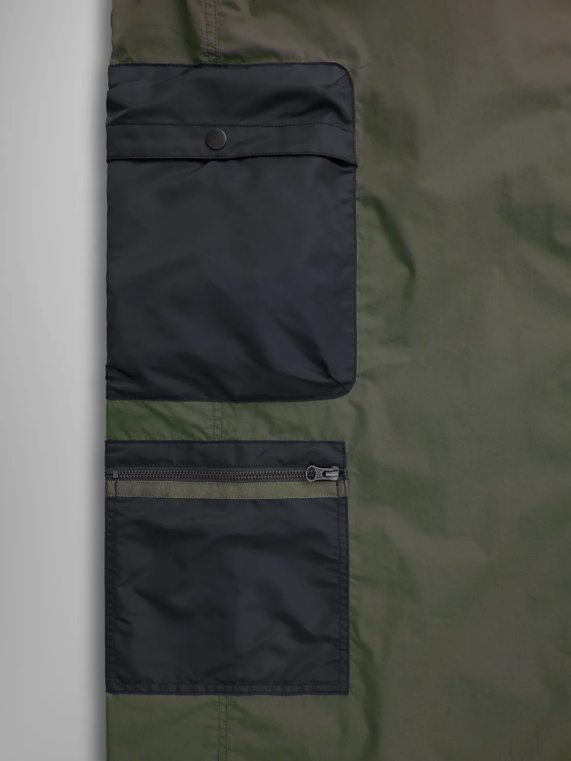 Alpha Industries M-65 jupe cargo noire longue