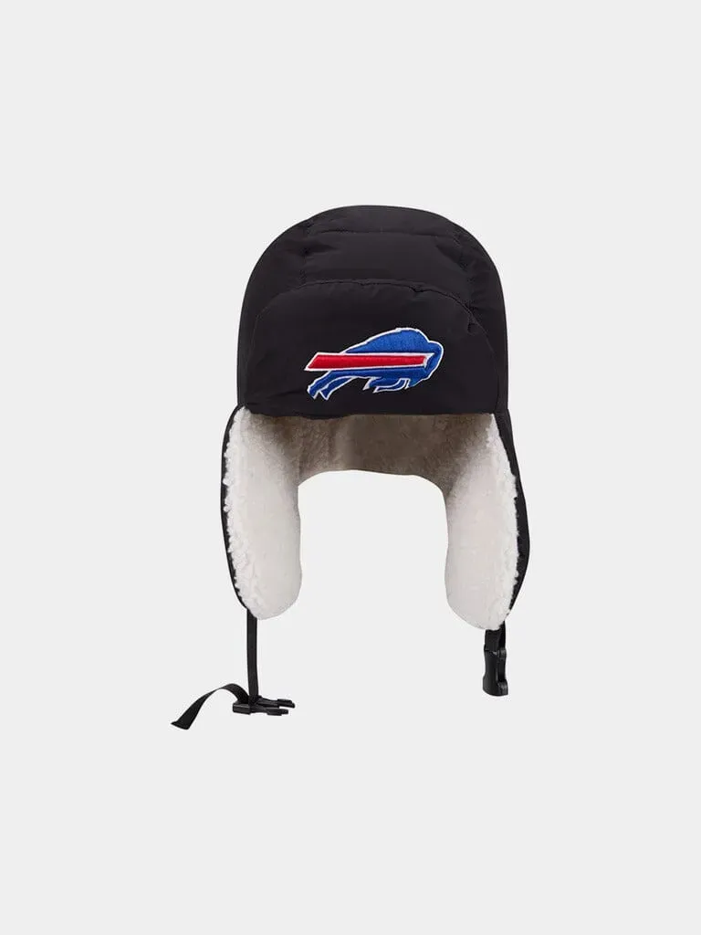 Alpha Industries Buffalo Bills trapper noir matelassé