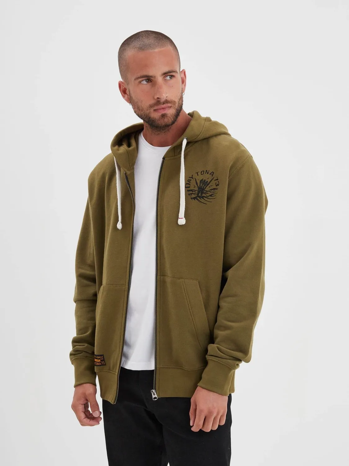 Daytona Handdeat sweat capuche surf noir