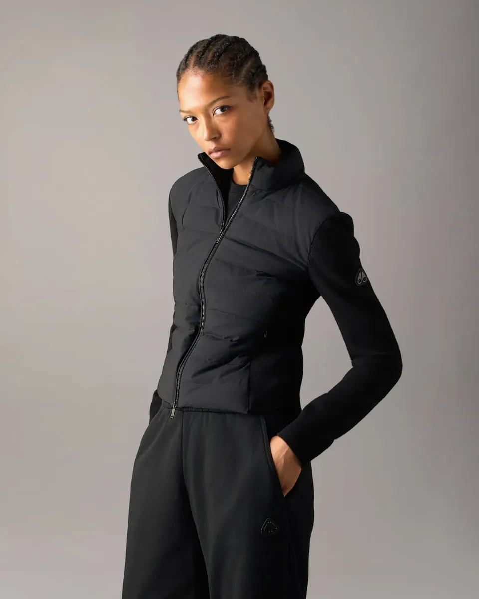 Moose Knuckles Soho Hybrid doudoune noire