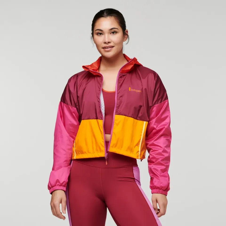 Cotopaxi Teca Crop veste femme Good Morning coupe-vent