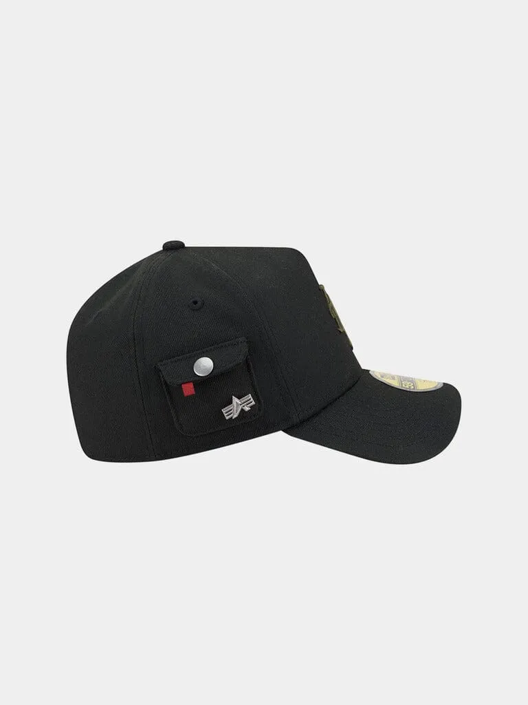 Alpha Industries Mets x New Era 59FORTY casquette fitted Noir