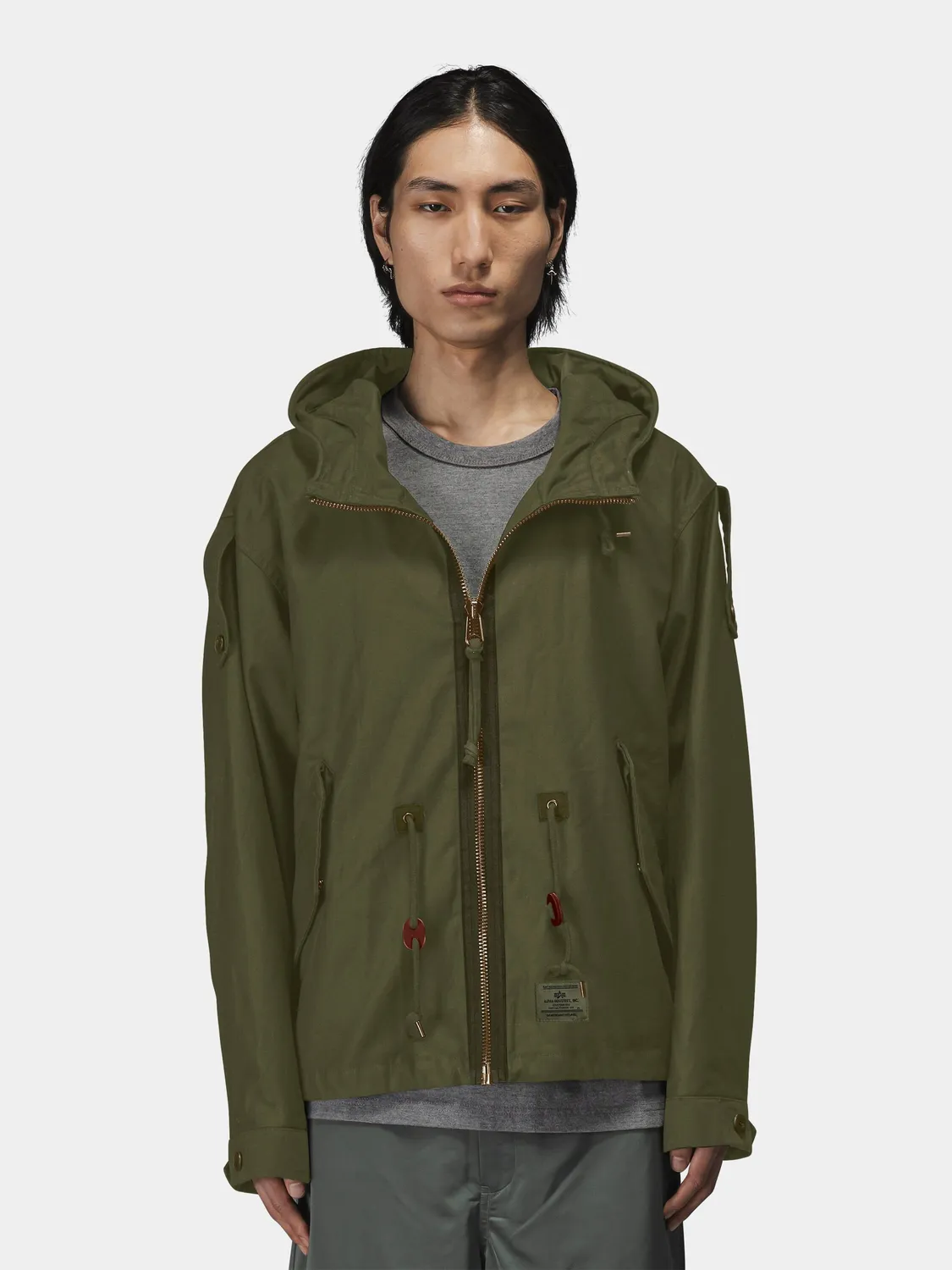 Alpha Industries M-65 Mod manteau field mixte vert coton