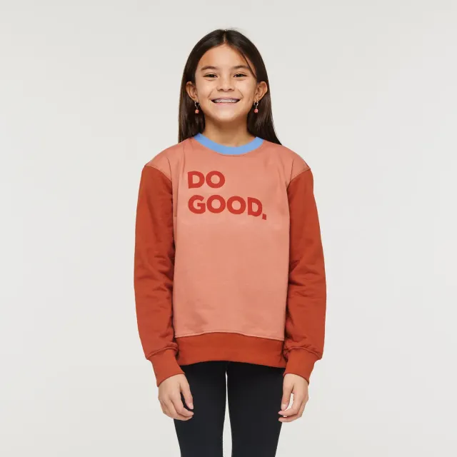 Cotopaxi Do Good Crew sweat enfant mixte manches longues