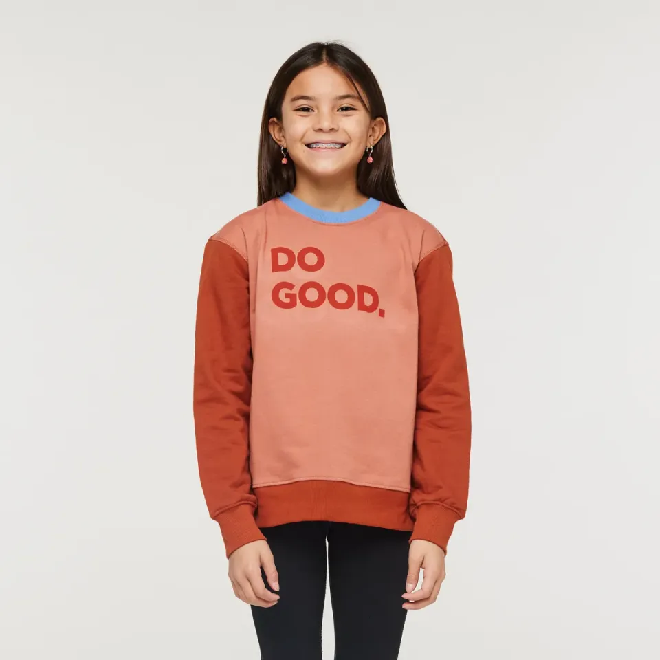 Cotopaxi Do Good Crew sweat enfant mixte manches longues