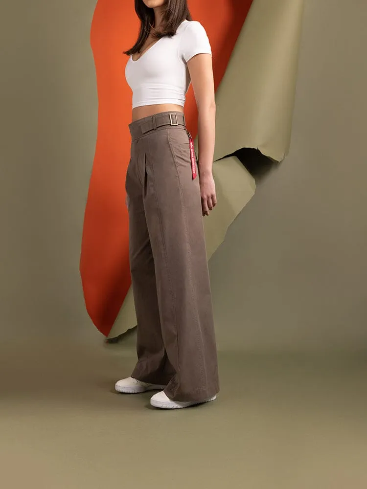 Alpha Industries Gurkha Wide Leg pantalon femme coyote