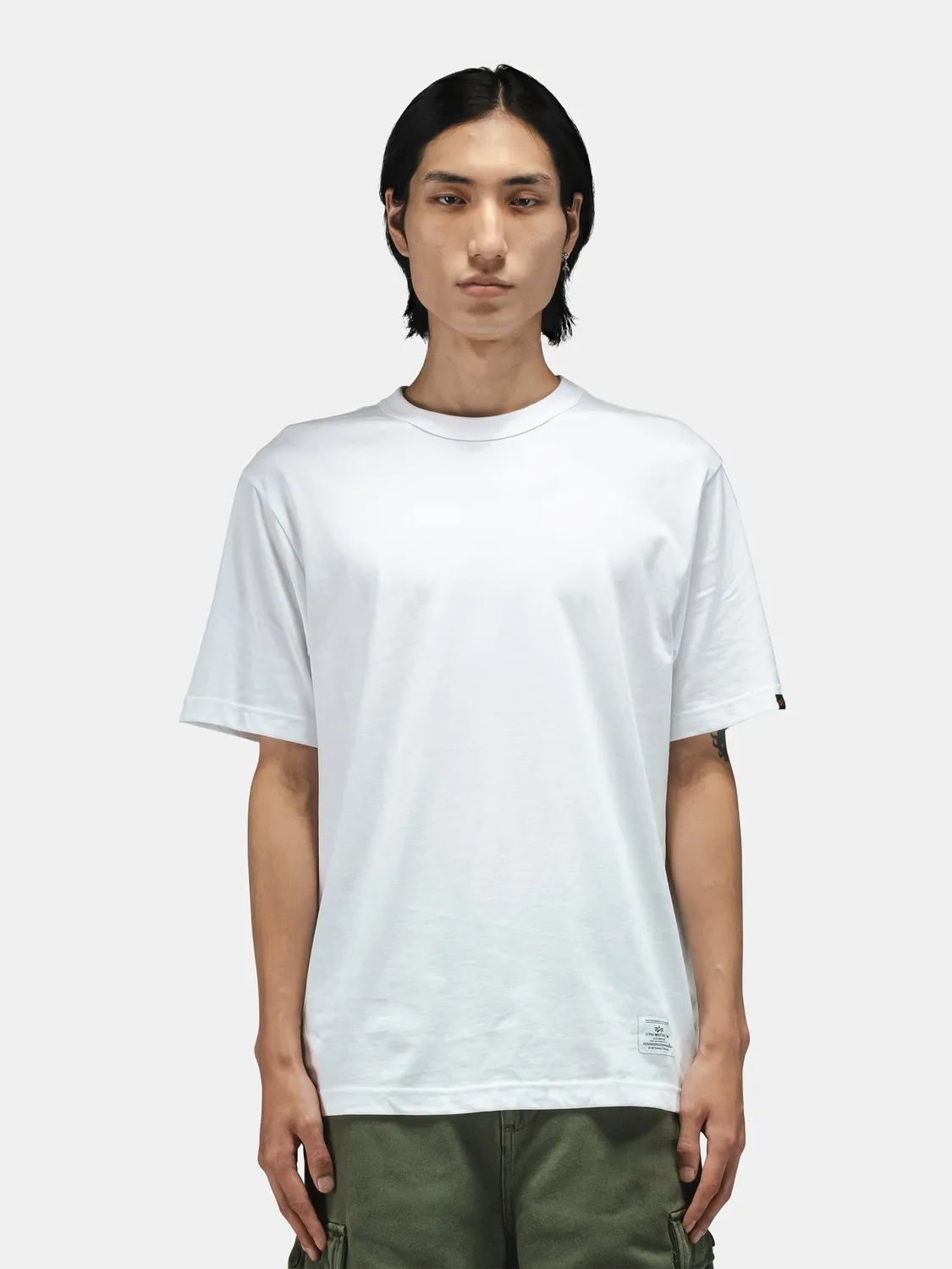 Alpha Industries Regular t-shirt coton noir