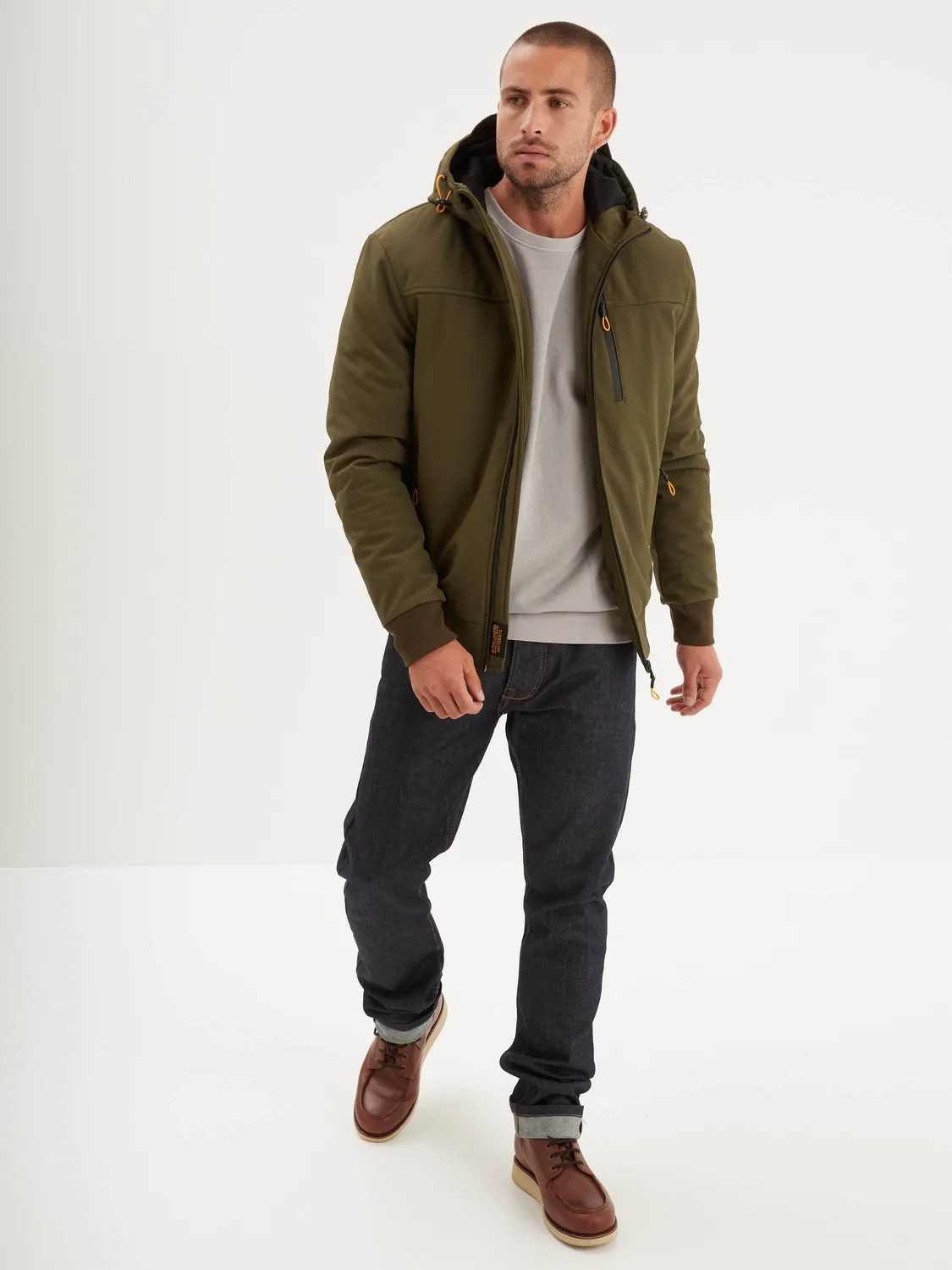 Daytona Galway parka courte homme softshell déperlante